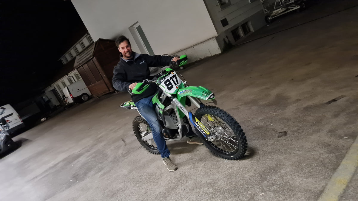 Und wieder eine Kawasaki KXF recycled – Rubitech Clubsport